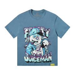 Cough Syrup West Coast Hip Hop Drip Gradient Bubble Letter Juiceman Cartoon Graphic Front Multi Layer Outline Stacked Slogan Tee 2 colors 29302092