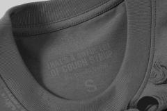 Cough Syrup Sketch Cupid Angel Tattoo Detail Front Gothic Stacked Cursive Slogan Back Tee 4 colors 29290017