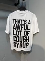 Cough Syrup Obscured Text TR17 Mark Front Full Big Letter Slogan Back Tee 2 colors 29288697