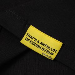 Cough Syrup Obscured Text TR17 Mark Front Full Big Letter Slogan Back Tee 2 colors 29288697