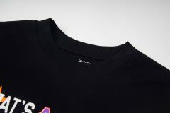Cough Syrup Y2K Modern Street Front Tiny Star Accent Multicolor Letter Back Big Mixed Color Stacked Text Print T-Shirt 29345354