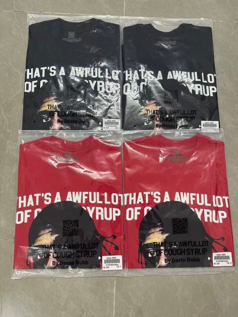 Cough Syrup Rapper Portrait Los Angeles Signature Rio Free Motif Print Tee 2 colors 29303818