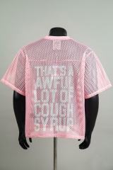 Cough Syrup Retro Sport Streetwear Available Front Simple Block Typography Back Large Stacked Letter Print Cropped Mesh Jersey T-Shirt 4 colors 29345315