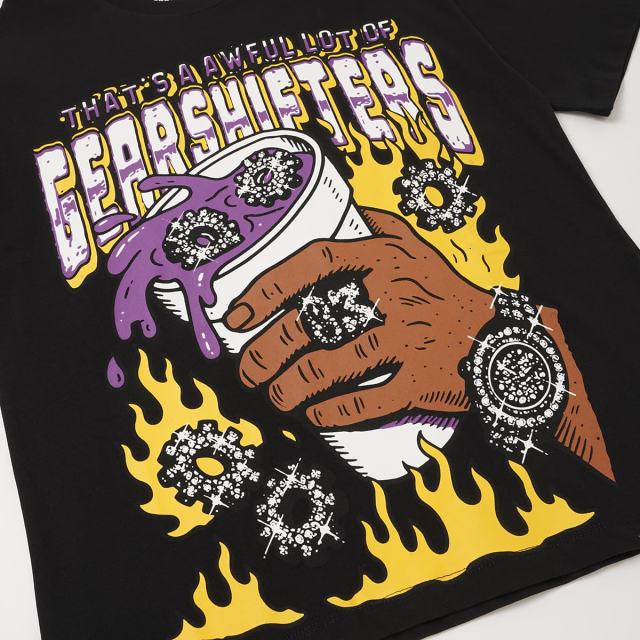 Cough Syrup Purple Glaze Water Cup Sparkling Diamond Ring Print Tee 29359167