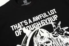 Cough Syrup Gothic Streetwear Line Drawing Reaper Urban Scene Dual Side Contrast Script Signature Typography Tee 29302199