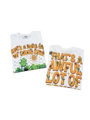 Cough Syrup Psychedelic Sun Plant Print Tee 2 colors 29010783