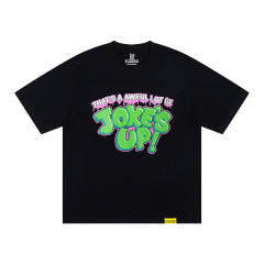 Cough Syrup Cartoon Retro Streetwear Front Green Pink Outline Melting Bubble Joke’s Up Slogan Print Back Large Top Hat R Filled Repeat Logo Graphic Oversized T-Shirt 29343926