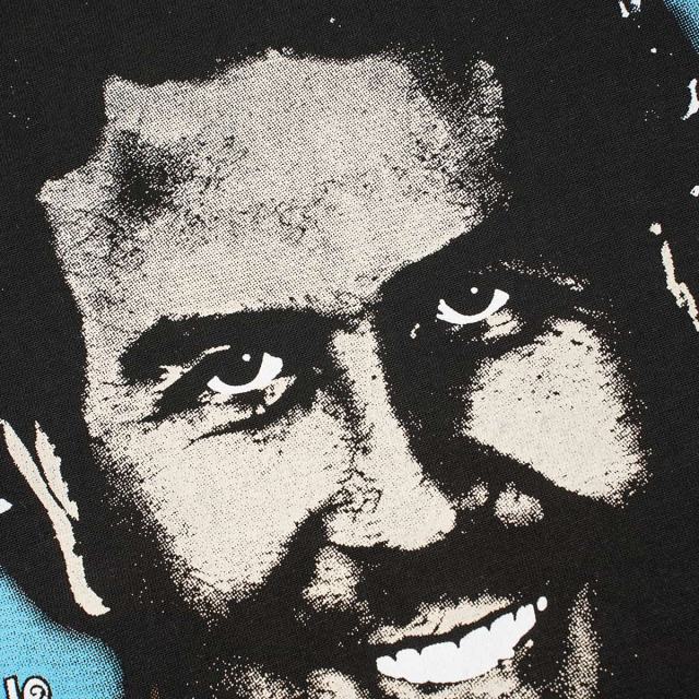 Cough Syrup Asaali In Loving Memory Letter Pablo Escobar Face Print Birth Death Year Gun Handcuff Oversized Tee 29288692