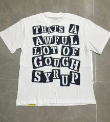Cough Syrup Red Neon Outline Skeleton Cupid Angel Actavis Cough Syrup Bottle Spider Multi Element Combo Graphic Tee 29303909