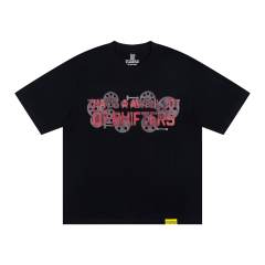 Cough Syrup Y2K Industrial Retro Street Front Rust Mechanical Gear Overlay Faded Gradient Typography Print T-Shirt 2 colors 29344071