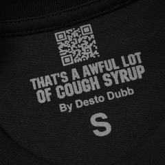 Cough Syrup Asaali Retro Magazine Clipping Collage Figure Front Back Bold Slogan Oversized Tee 29288682