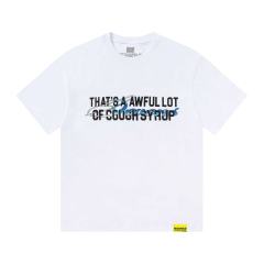 Cough Syrup Art Basel 25 Limited Blue Water Wave Gradient Letter Diamond Sevens Back Script Overlay Text Tee 3 colors 29290138