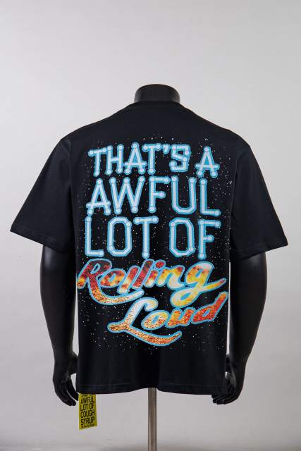 Cough Syrup Hip Hop Streetwear Front Neon Light Bulb Outline Text Ufo Spaceship Abduct Burning City Vintage Cosmic Sky Print Oversized T-Shirt 29344003