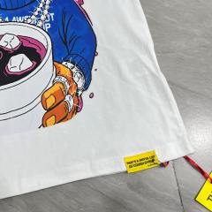 Cough Syrup Cartoon Hip Hop Streetwear Front Honey Bear Diamond Grill Teeth Chain Watch Pouring Purple Syrup Ice Cup Drip Print T-Shirt 2 colors 29344042