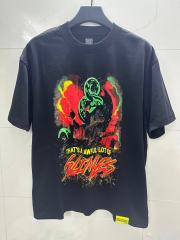Cough Syrup Halo Snake Graffiti Front Two Layer Typography Bright Yellow Bold Block Letter Slimes Script Print Tee 29303916