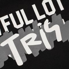 Cough Syrup Obscured Text TR17 Mark Front Full Big Letter Slogan Back Tee 2 colors 29288697