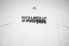 Cough Syrup Minimal Hip Hop Streetwear Front Crossed Out Text TRY Graffiti Block Letter Print Back Stacked Bold Block Slogan Graphic Oversized T-Shirt 2 colors 29343909
