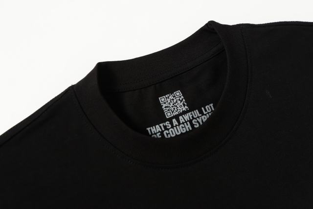 Cough Syrup Gothic Streetwear Line Drawing Reaper Urban Scene Dual Side Contrast Script Signature Typography Tee 29302199