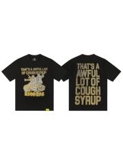 Cough Syrup Urban Streetwear Style Rhinestone Tank Graphic Print Men's Cotton Tee 29302071