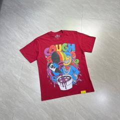 Cough Syrup West Coast Casual Fashion Vivid Color Toucan Character Hip Hop Jewelry Syrup Pouring Bubble Font Print T-Shirt 29344093