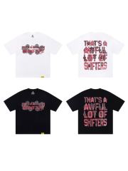 Cough Syrup Y2K Industrial Retro Street Front Rust Mechanical Gear Overlay Faded Gradient Typography Print T-Shirt 2 colors 29344071
