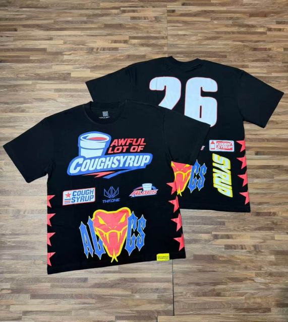 Cough Syrup American Racing Number 26 Viper Print Tee 2 colors 29359166