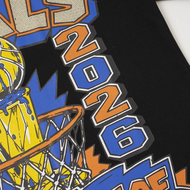 Cough Syrup Basketball Final Golden Trophy Graffiti Print Tee 2 colors 29359165