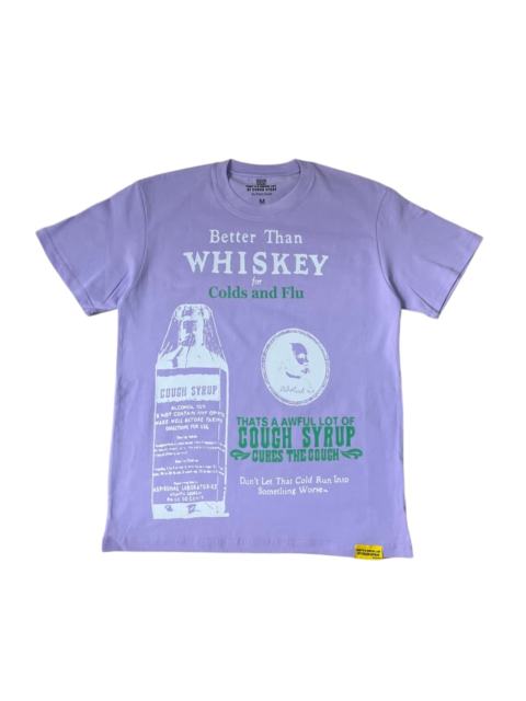 Cough Syrup Y2K Retro Street Front Vintage Medicine Label Text Back Mother Child Cartoon Art Print T-Shirt 29345287