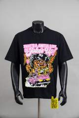 Cough Syrup Retro Kustom Culture Streetwear Front Cartoon Mutant Monster Rat Rod Vehicle Bubble Letter Print Oversized T-Shirt 29343980