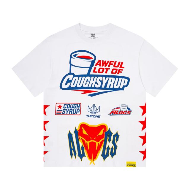 Cough Syrup American Racing Number 26 Viper Print Tee 2 colors 29359166