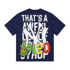 Cough Syrup Weed Leaf Peace Symbol Apple NY Graffiti Double Sided Print Tee 2 colors 29288701