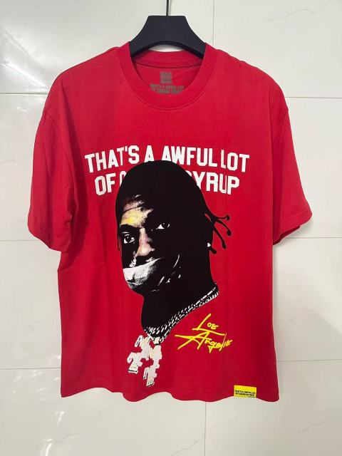Cough Syrup Rapper Portrait Los Angeles Signature Rio Free Motif Print Tee 2 colors 29303818