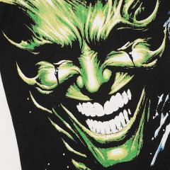 Cough Syrup Green And Blue Contrast Split Demon Face Front Large Stacked Text Slogan Back Oversized Tee 29288677