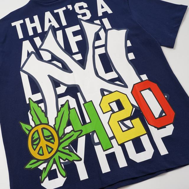 Cough Syrup Weed Leaf Peace Symbol Apple NY Graffiti Double Sided Print Tee 2 colors 29288701