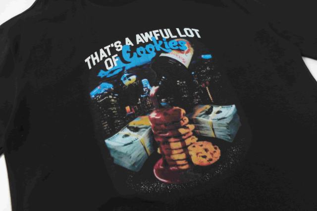 Cough Syrup Streetwear Double Side Screen Print That's A Awful Lot Of Cookies Money City Graphic Tee 29302393
