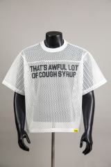 Cough Syrup Retro Sport Streetwear Available Front Simple Block Typography Back Large Stacked Letter Print Cropped Mesh Jersey T-Shirt 4 colors 29345315