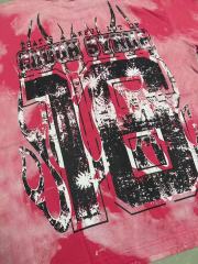 Cough Syrup Gothic Stacked ALDCS Letter Crosshair Target Circle Detail Large Worn Number 18 Graphic Print Tee 2 colors 29303872