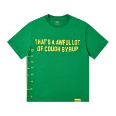 Cough Syrup Minimal Street Small Front Slogan Side Ruler Scale Print Large Stacked Bold Letter Back Tee 5 colors 29302154