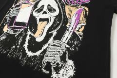 Cough Syrup Dark Punk Horror Ghostface Graffiti Figure Drip Deformed Font Dual Side Printed Tee 29302305