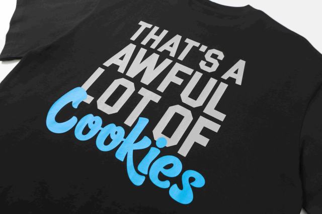 Cough Syrup Streetwear Double Side Screen Print That's A Awful Lot Of Cookies Money City Graphic Tee 29302393