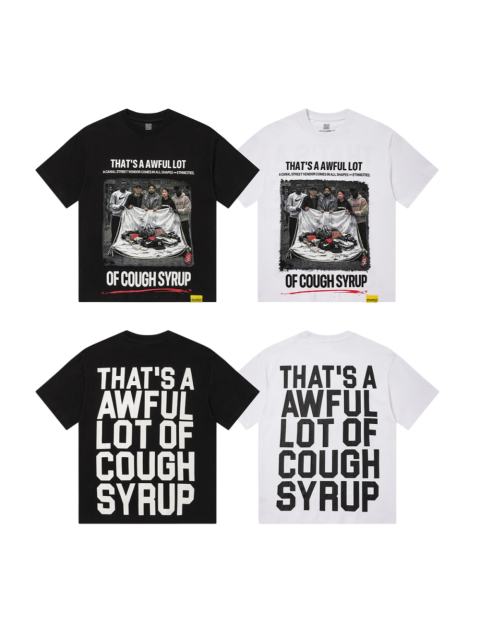 Cough Syrup High Street Front Figure Back Letter Double Side Print Tee 2 colors 29288631