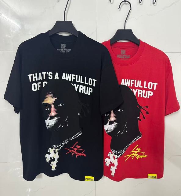 Cough Syrup Rapper Portrait Los Angeles Signature Rio Free Motif Print Tee 2 colors 29303818