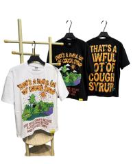 Cough Syrup Psychedelic Sun Plant Print Tee 2 colors 29010783
