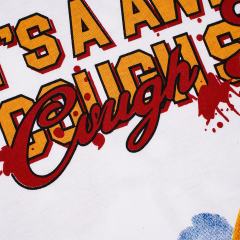Cough Syrup Pin-Up Lady Syrup Bottle Front Red Graffiti Overlay Stacked Letter Back Print Tee 29290078