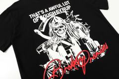 Cough Syrup Gothic Streetwear Line Drawing Reaper Urban Scene Dual Side Contrast Script Signature Typography Tee 29302199