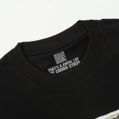 Cough Syrup Vintage Distressed Army Grenade Graphic Back Big Stacked Text Print Tee 29303794