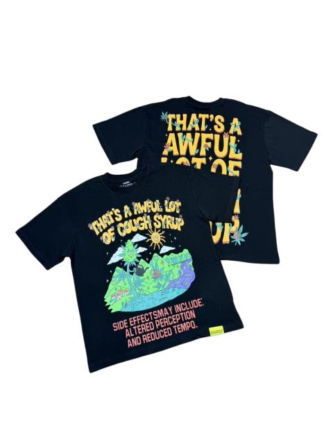 Cough Syrup Psychedelic Sun Plant Print Tee 2 colors 29010783