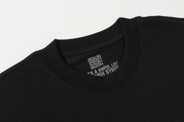 Cough Syrup Dark Punk Horror Ghostface Graffiti Figure Drip Deformed Font Dual Side Printed Tee 29302305