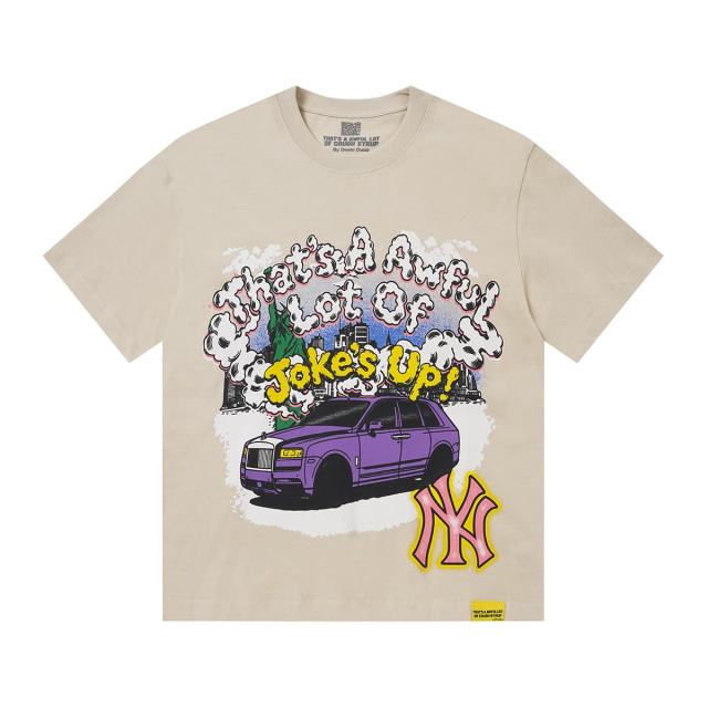 Cough Syrup Jokes Up Tour Purple Luxury SUV Car NY Graffiti Double Sided Print Tee 2 colors 29288649
