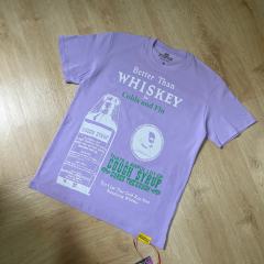 Cough Syrup Y2K Retro Street Front Vintage Medicine Label Text Back Mother Child Cartoon Art Print T-Shirt 29345287